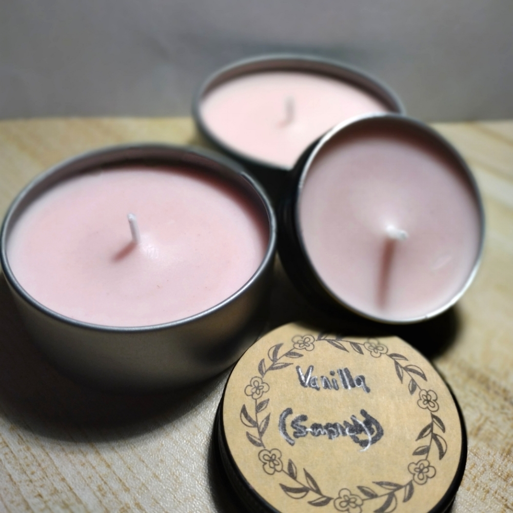 Beautiful assortment of candles, different sense, shape, color and sizes